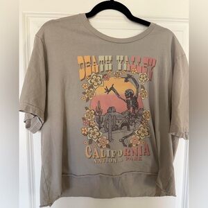 Women's Death Valley Graphic Tee - Beige California Shirt